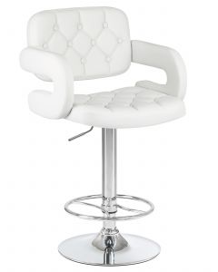 Барный стул Tiesto LM-3460 белый - купить в Москве - в интернет-магазине Волгоофисмебель
