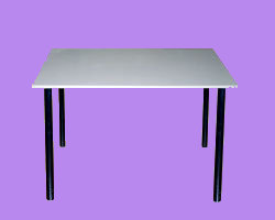 Стол на металлокаркасе обеденный крышка ЛДСП (каркас профильная труба 25х25) ― Офисная мебель по низким ценам