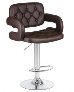 Барный стул Tiesto LM-3460 коричневый - купить в Москве - в интернет-магазине Волгоофисмебель
