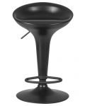 Барный стул Bomba (Бомба) черный на черном основании