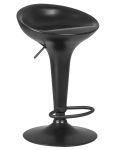 Барный стул Bomba (Бомба) черный на черном основании