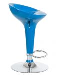Барный стул QS-D18 Bomba (Бомба) голубой