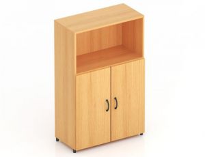 Шкаф для документов низкий с нишей - купить в москве от компании Волгоофисмебель