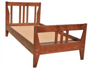 Кровать 1-но спальная №58 (бук) ― Офисная мебель по низким ценам