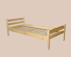 Кровать из массива сосны ― Офисная мебель по низким ценам