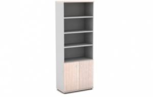 Шкаф полуоткрытый (820х440х2195) ― Офисная мебель по низким ценам